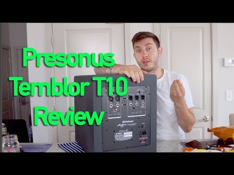 Обзор сабвуфера Presonus Temblor T10