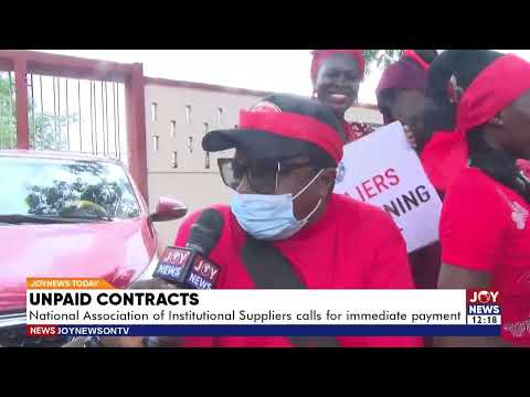 Unpaid Contracts: The National Association of Institutional Suppliers calls for immediate payment