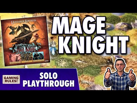 Mage Knight: Birthday Solo Playthrough
