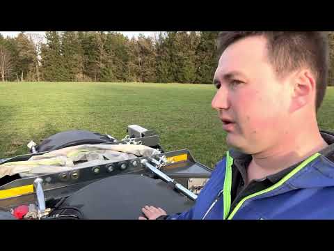 Kurze Vorstellung einer Kranachse / Krantransportanhänger / Kranfahrwerk