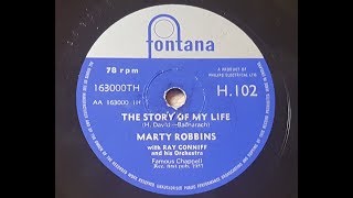 Marty Robbins &#39;The Story Of My Life&#39;  1957 78 rpm