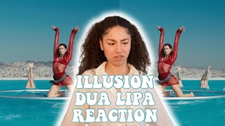 ILLUSION - DUA LIPA MUSIC VIDEO REACTION