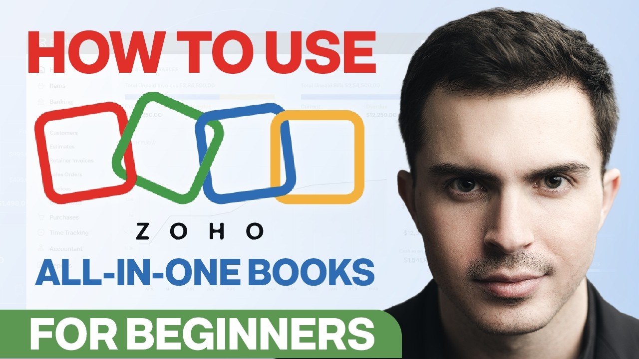 Zoho Books FULL Tutorial For Beginners 2026 | Get Started with Zoho FREE ALL-IN-ONE Accounting App