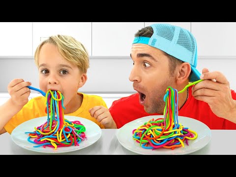 Kids learn to cook pasta