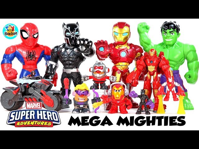 Vídeo relacionado con Hasbro Playskool Heroes Mega Mighties Avengers Iron Man, Multicolor, E4150ES0