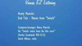 End title--theme from "Switch" (audio), Henry Mancini