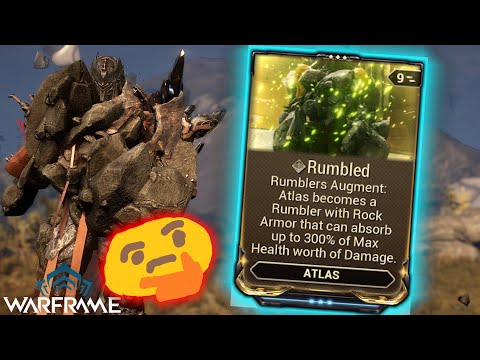 Rumbled Augment Mod For Atlas - Is It Good? | Warframe