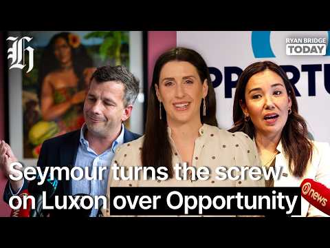 Thumbnail for Nadine Higgins: Seymour turns the screw on Luxon over Opportunity | Ryan Bridge TODAY