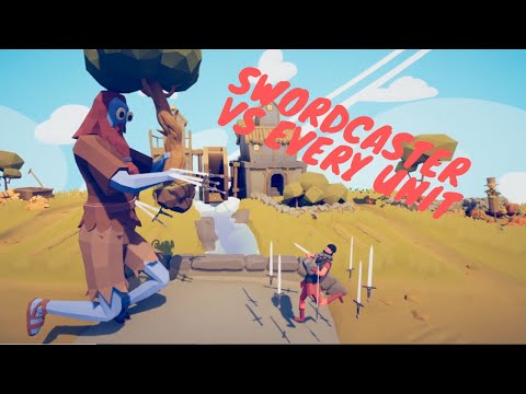 SWORDCASTER vs EVERY UNIT - TABS TOTALLY ACCURATE BATTLE SIMULATOR