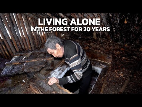 Living Alone in the Wild Siberian Forest. Part 3: House Tour.
