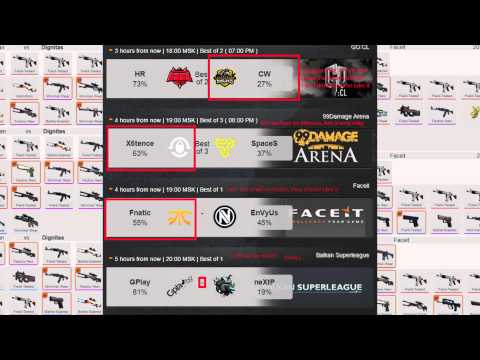 #1[CS:GO][15.04.2015][CW vs HR][x6tence vs SpaceS][Fnatic vs EnvyUS][Gplay vs NeXtP]