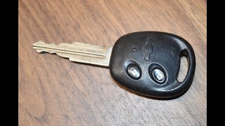 Chevy Aveo / Spark Key Fob Battery Replacement - EASY DIY