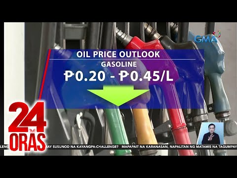 Bawas-presyo sa ilang produktong petrolyo, posible sa susunod na linggo 24 Oras