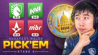 StarLadder Budapest Major 2025 Pick’Em - Stage 2 Predictions & Upsets
