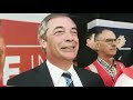 Nigel Farage sings Rule Britannia