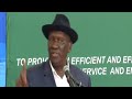 Minister Of Police Bheki Cele Tells A Community Member To Shut Up