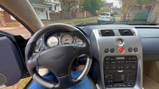 2002 Aston Martin Vanquish Inside Look