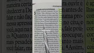 Eclesiastes 5 #viral #faith #god #biblia #bible