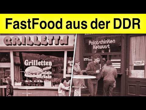 Unforgettable fast food classics, dishes that only people from the GDR know