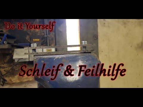 DIY | Schleif & Feilhilfe | Messerbau | Knife Making