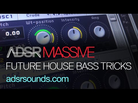 Future House Bass Tips and Tricks - NI Massive tutorial
