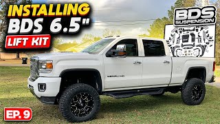 Installing 6.5” BDS Lift Kit on GMC Sierra 2500 Denali | 20" Anthem Fuel Wheels Ep. 9