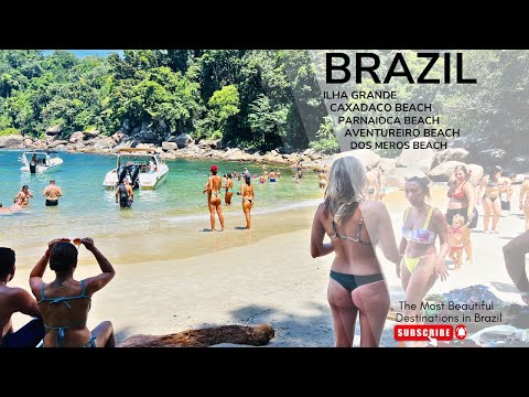 Brazil | Ilha Grande | Caxadaco Beach | Parnaioca Beach | Aventureiro Beach |  Dos Meros Beach