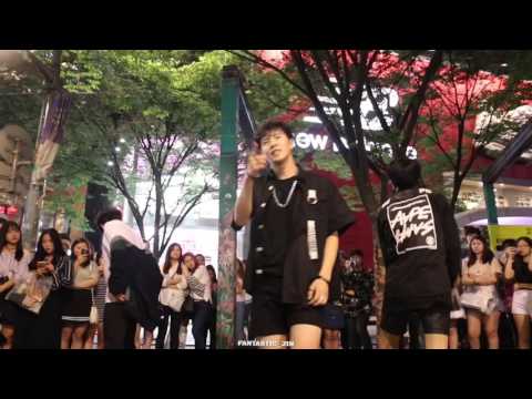 160612 DOB Hongdae BTS - Fire 디오비 홍대공연 방타소년단 - 불타오르네