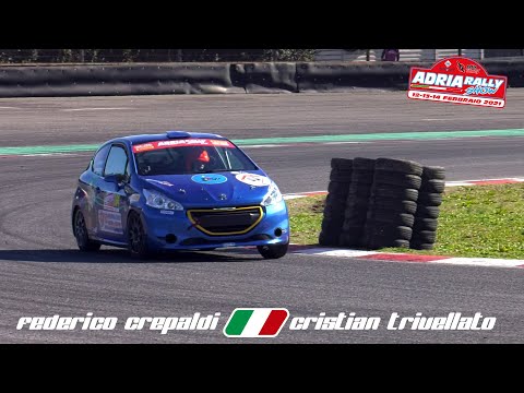 Adria Rally Show - F. Crepaldi C. Trivellato #104  - Peugeot 208 R2B - 2021