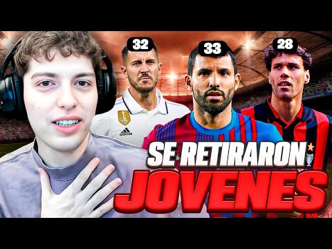 15 JUGADORES HISTORICOS QUE SE RETIRARON JOVENES - CUAL FUE EL MEJOR? DEBATE (2025)
