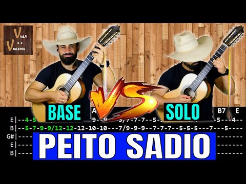 Base X Solo - PEITO SADIO | Raul Torres e Rubens Ferreira Bueno | Viola e o Violeiro