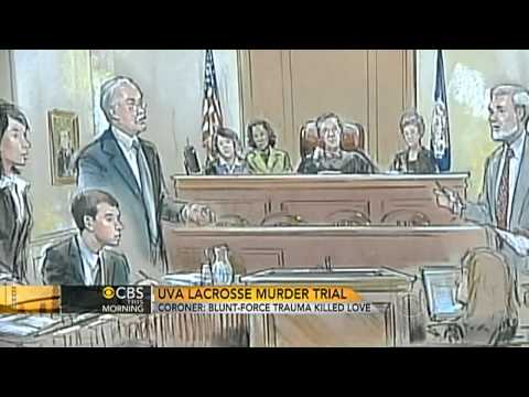 Yeardley Love's brain twisted around: Doctor