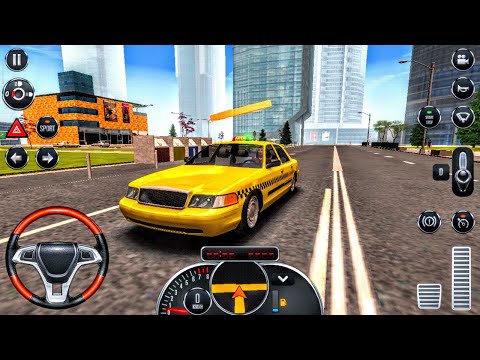 Taxi Sim 2016 #1 : Android Gameplay | Taxi Games |