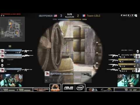 FACEIT League 2014 LAN Finals: IBP vs LDLC G1 | iBUYPOWER vs Team-LDLC G1 (25.10.2014)