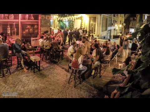 Night of the museums, Sandaka whiskey bar, Kapana, Plovdiv, Bulgaria (timelapse)