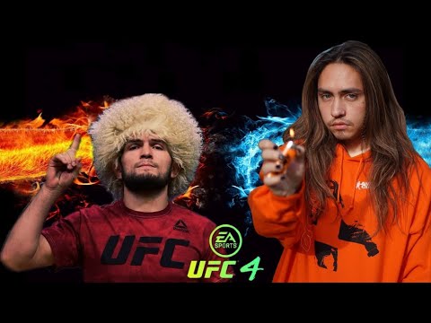 Khabib Nurmagomedov UFC 4 vs. Landon Cube UFC 4 - EA SPORTS UFC 4