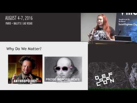 DEF CON 24 - SE Village - Cyni Winegard, Bethany Ward - Human Hacking: You ARE the Weak Link