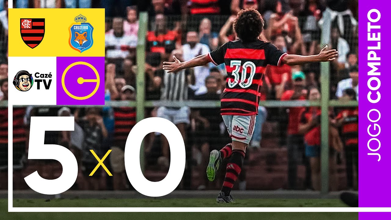 AO VIVO E COM IMAGENS: FLAMENGO X CRUZEIRO-PB | 1ª RODADA | FASE DE GRUPOS | COPINHA 2025