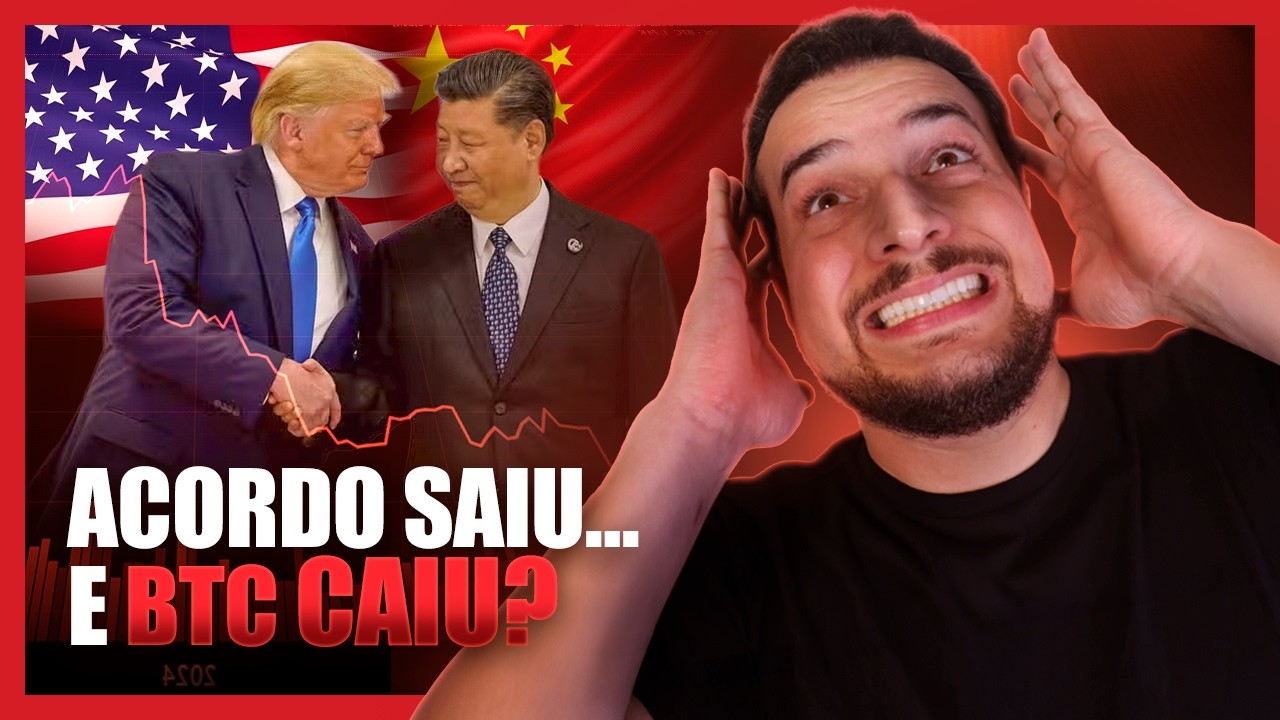 BITCOIN VAI CAIR APÓS ACORDO ENTRE EUA E CHINA?