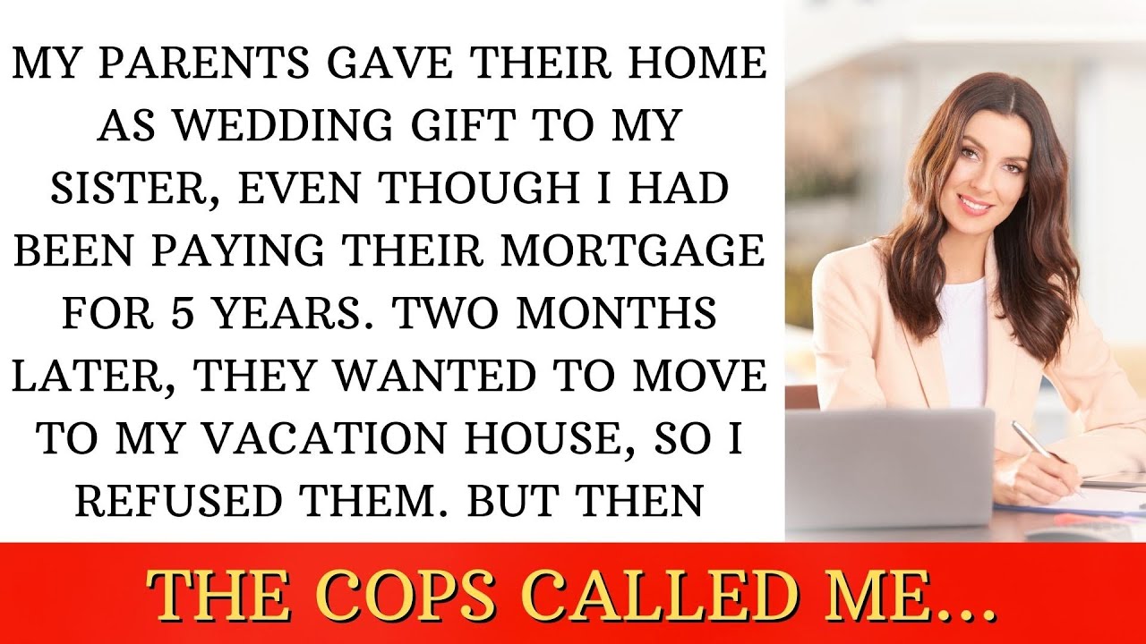 My Parents Gave Their Home To My Sister, Even Though I Had Been Paying Their Mortgage For 5 Years...