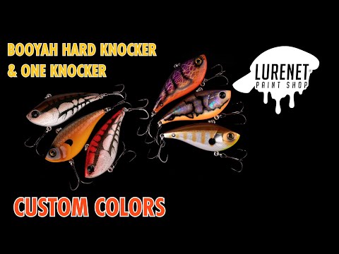 New BOOYAH Custom Lipless Crankbaits in One Knocker & Hard Knocker (Lurenet Exclusive)