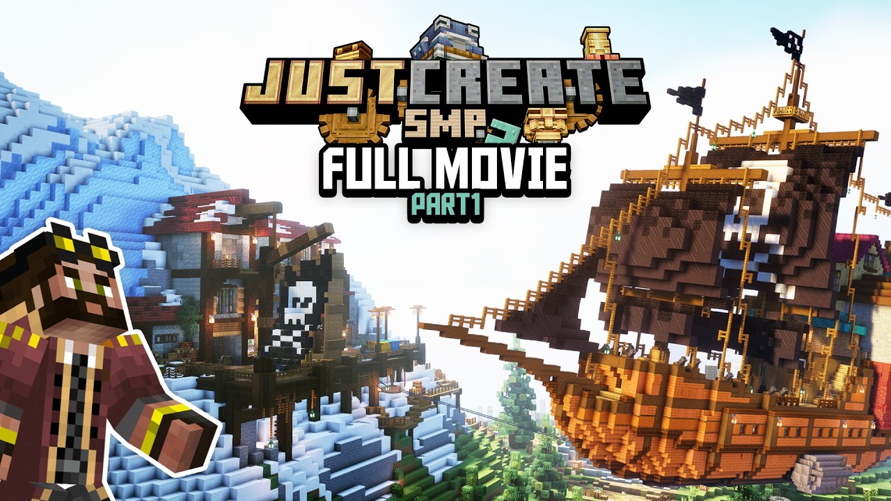 Minecraft Just Create SMP 2 FULL MOVIE: Part 1