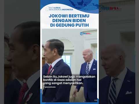 Momen Jokowi Temui Joe Biden di Tengah Genjatan Senjata Israel, Desak AS Hentikan Kekejaman di Gaza