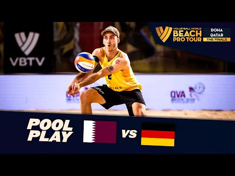 Cherif/Ahmed vs. Ehlers/Wickler - Pool Play Highlights | Doha Finals 2024 #BeachProTour