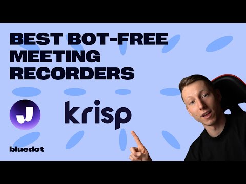 Best Bot-Free AI Note Takers in 2025: Jammie vs Krisp vs Bluedot