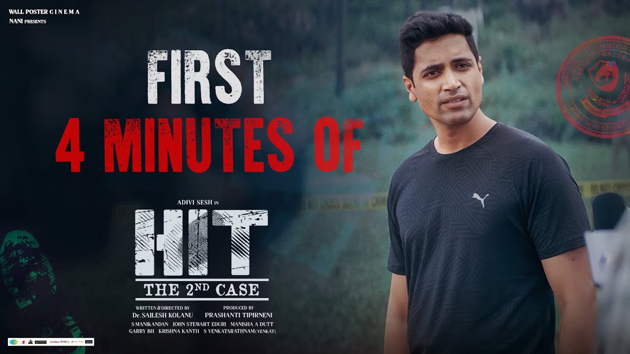 Watch video First 4 minutes of #HIT2 | Happy Birthday Adivi Sesh | Nani | Sailesh Kolanu Now First 4 minutes of #HIT2 | Happy Birthday Adivi Sesh | Nani | Sailesh Kolanu
