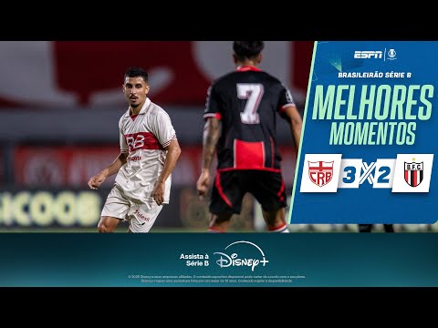 CRB LEVA SUSTO NO FIM, MAS VENCE O BOTAFOGO-SP EM CASA PELA SÉRIE B | Melhores Momentos