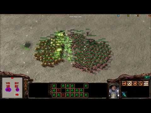 starcraft 2 50benneling vs 50marine et 50 benneling vs 75 marines + 1 tank