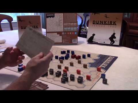 DUNKIRK: France 1940 -- Turn 1 & 2 Play-thru demo with DBryant