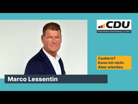 Marco Lessentin für die CDU zur Kommunalwahl am 09. Juni 2024.